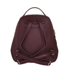 Camomilla Milano | Zaino Metropolitan Burgundy | Ecopelle a Contrasto