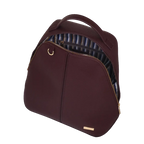 Camomilla Milano | Zaino Metropolitan Burgundy | Ecopelle a Contrasto