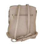 Camomilla Milano | Zaino Twist Beige | Zainetto in Ecopelle Mat