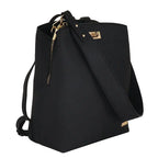 Camomilla Milano | Zaino Twist Nero | Zainetto in Ecopelle Mat