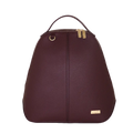 Camomilla Milano | Zaino Metropolitan Burgundy | Ecopelle a Contrasto