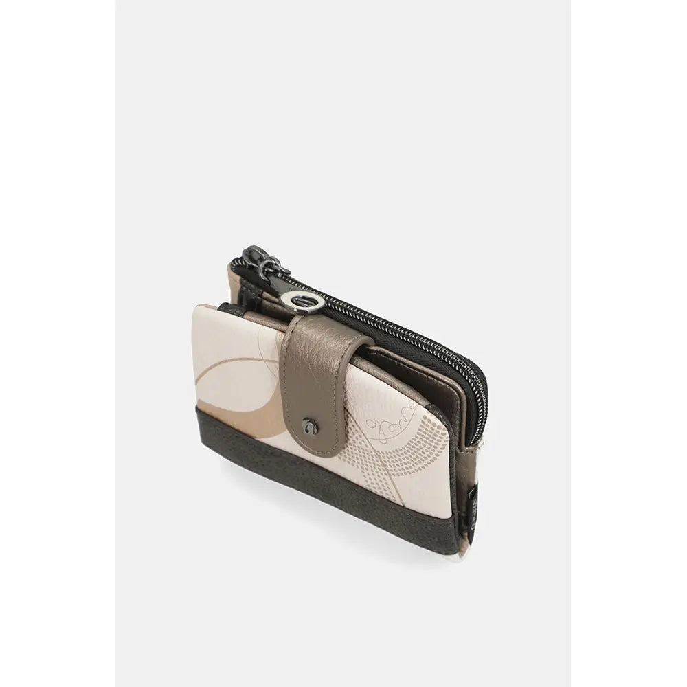 Anekke Portamonete Piccolo Eikon | Compatto e Sicuro | 12 cm