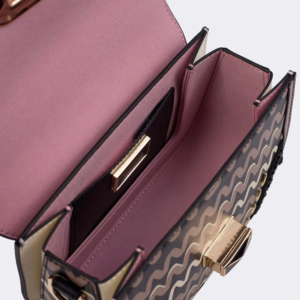 Borsa a Mano It Maelle in Vitello Liscio Orzo | Cromia