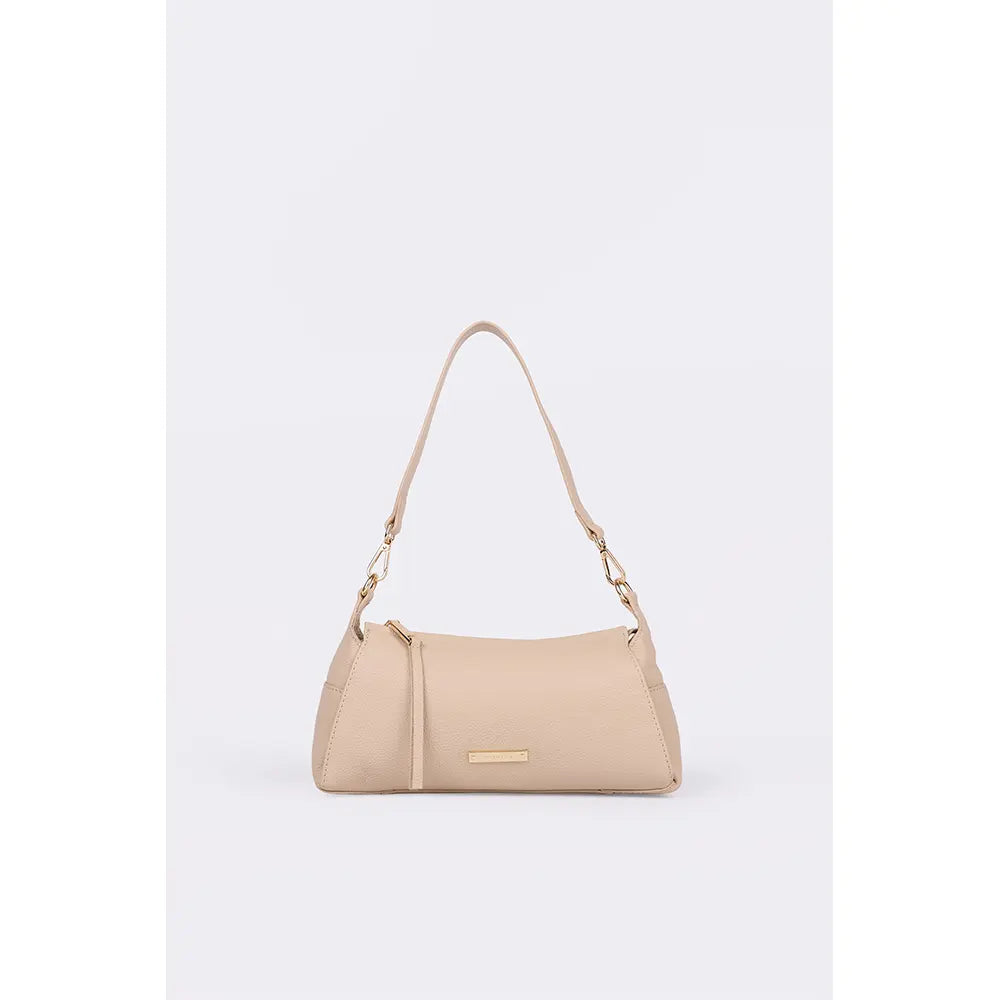 Borsa Baguette Reef In Vitello Beige | Cromia