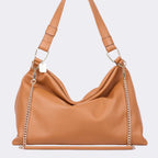Borsa a Tracolla The Bag Sun in Pelle Caramello | Cromia