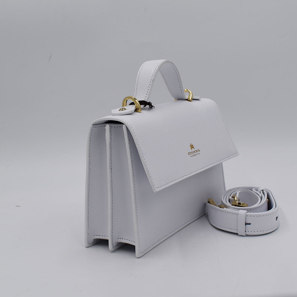 Cuoieria Fiorentina - Collezione Beauty: Flap Bag Piccola in Pelle Italy