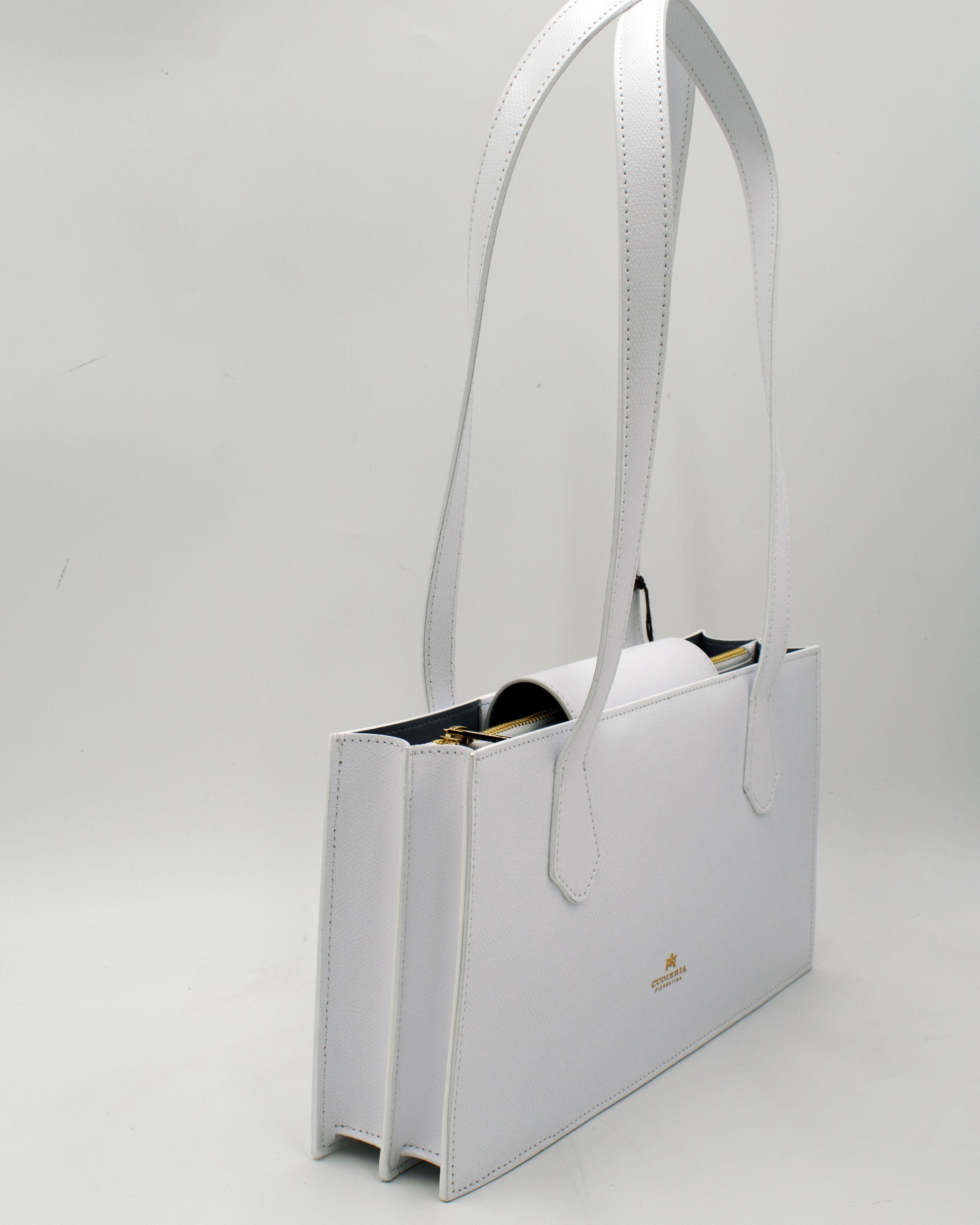 Cuoieria Fiorentina Beauty Shopping Bianco