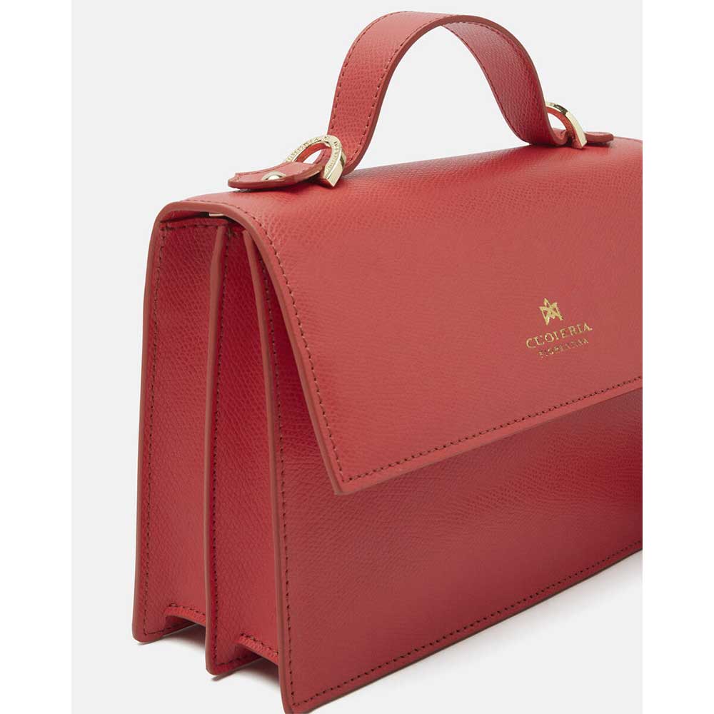 Cuoieria Fiorentina Beauty Flap Bag Corallo