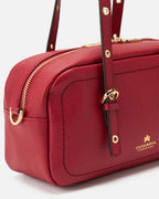 Cuoieria Fiorentina | Borsa Duffle Eva in Pelle Bottalata | Ciliegia