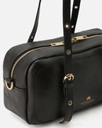 Cuoieria Fiorentina | Borsa Duffle Eva in Pelle Bottalata | Nero
