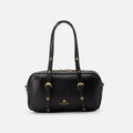 Cuoieria Fiorentina | Borsa Duffle Eva in Pelle Bottalata | Nero