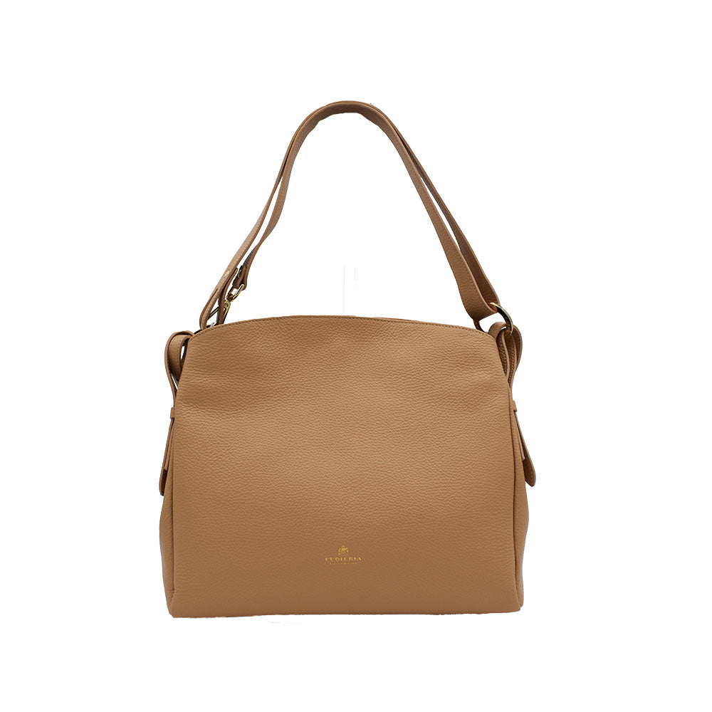 Cuoieria Fiorentina Borsa Nude Velvet Hobo - Made in Italy
