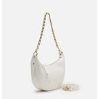 Cuoieria Fiorentina Borsa a Spalla Eva Hobo Small Bianco