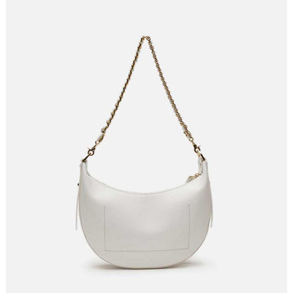 Cuoieria Fiorentina Borsa a Spalla Eva Hobo Small Bianco