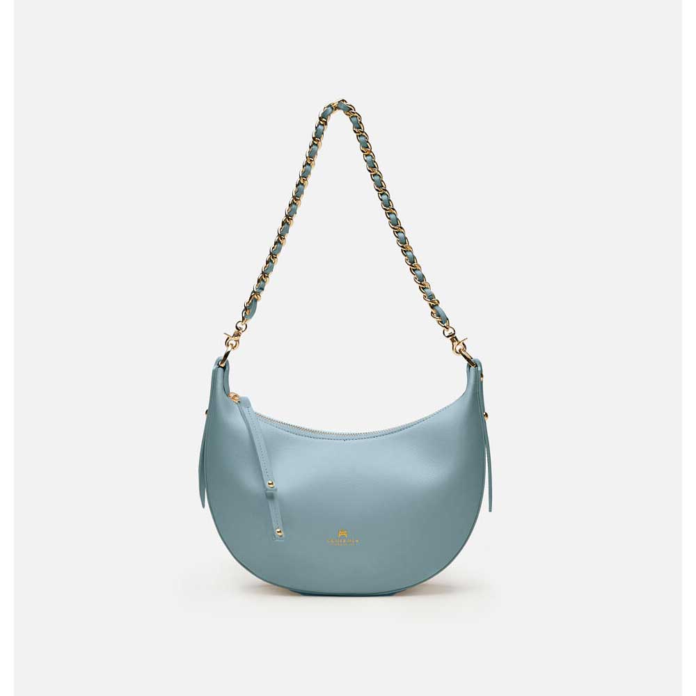 Cuoieria Fiorentina Borsa a Spalla Eva Hobo Small Carta Zucchero