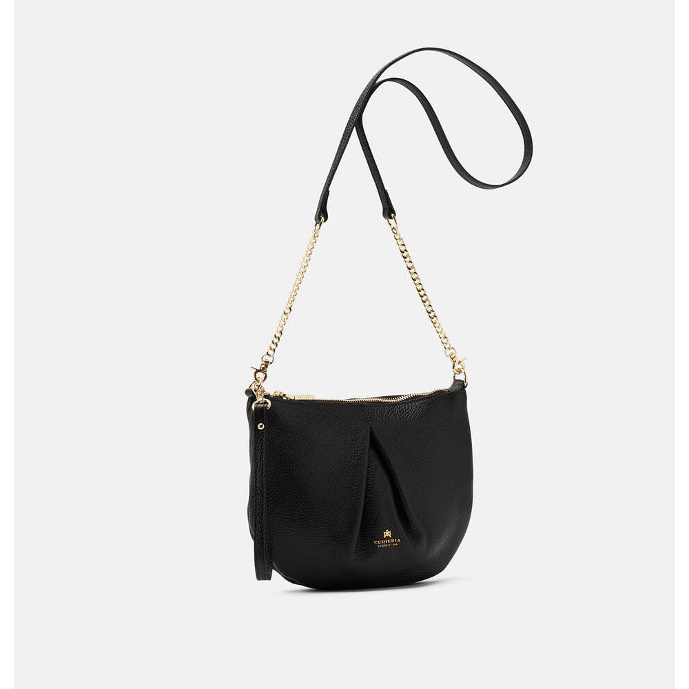 Cuoieria Fiorentina Borsa a Tracolla Emma Pouch Nero