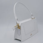 Cuoieria Fiorentina Conny Bianca: Borsa a Mano/Tracolla in Pelle, Originale ed Elegante