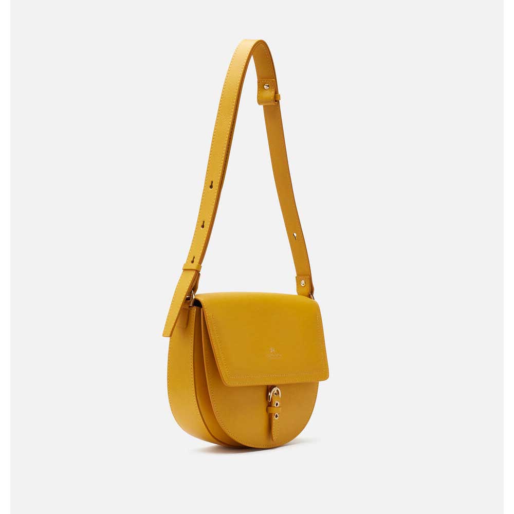 Cuoieria Fiorentina Borsa Messenger Eva Crossbody Giallo