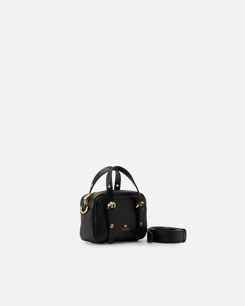 Cuoieria Fiorentina | Mini Duffle Eva in Pelle Bottalata | Nero
