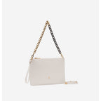 Cuoieria Fiorentina Pochette Media con Bracciale Alice Bianco