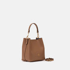 Cuoieria Fiorentina | Alice Small Bucket in Pelle Palmellato | Desert