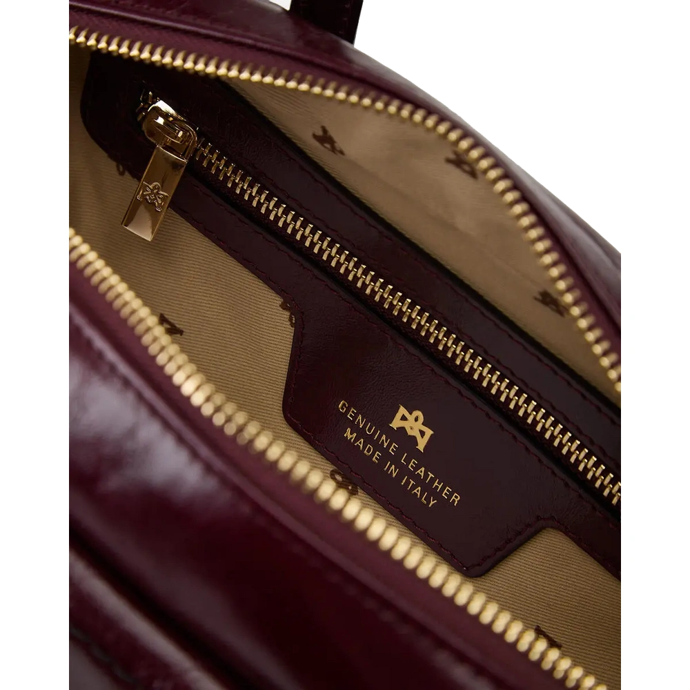 Cuoieria Fiorentina | Borsa A Spalla Duffle Eva In Pelle Soft Vintage | Amarena