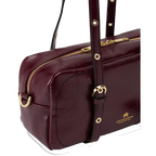 Cuoieria Fiorentina | Borsa A Spalla Duffle Eva In Pelle Soft Vintage | Amarena
