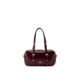 Cuoieria Fiorentina | Borsa A Spalla Duffle Eva In Pelle Soft Vintage | Amarena