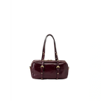 Cuoieria Fiorentina | Borsa A Spalla Duffle Eva In Pelle Soft Vintage | Amarena
