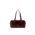 Cuoieria Fiorentina | Borsa A Spalla Duffle Grande Eva In Pelle Soft Vintage | Amarena