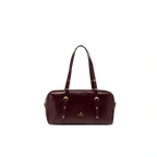 Cuoieria Fiorentina | Borsa A Spalla Duffle Grande Eva In Pelle Soft Vintage | Amarena