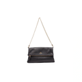 Cuoieria Fiorentina | Borsa A Spalla Velvet In Vera Pelle Bottalata | Nero