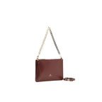 Cuoieria Fiorentina | Borsa A Spalla E Pochette Bella In Pelle Palmellata | Bordeaux