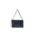 Cuoieria Fiorentina | Borsa A Spalla e Pochette Bella In Pelle Palmellata | Navy
