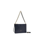 Cuoieria Fiorentina | Borsa A Spalla e Pochette Bella In Pelle Palmellata | Navy