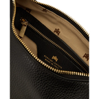 Cuoieria Fiorentina | Borsa Hobo Chop In Pelle Bottalata | Nero