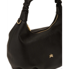 Cuoieria Fiorentina | Borsa Hobo Chop In Pelle Bottalata | Nero