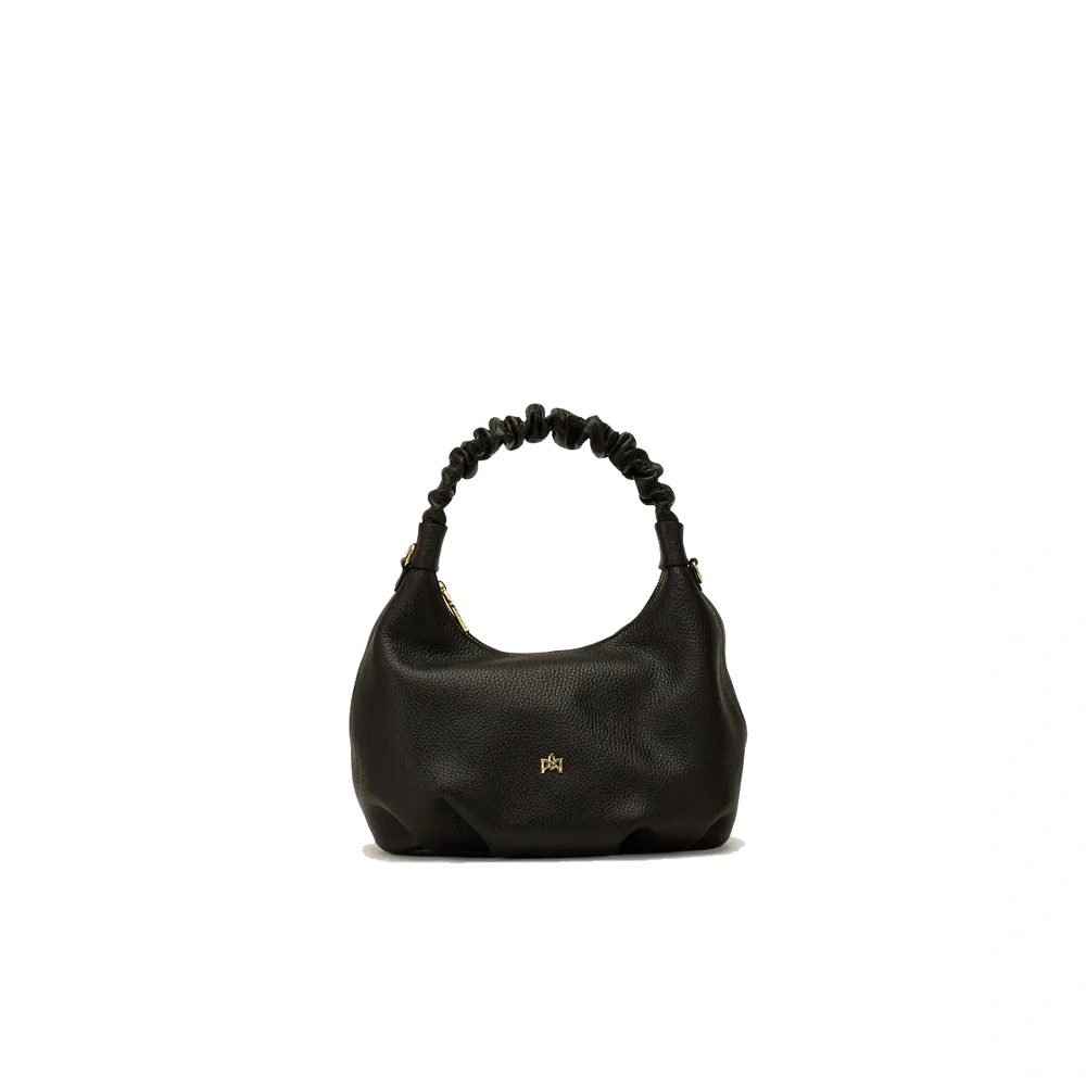 Cuoieria Fiorentina | Borsa Hobo Chop In Pelle Bottalata | Nero