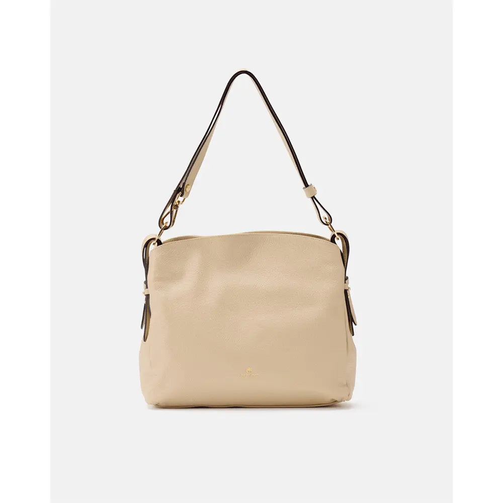 Cuoieria Fiorentina | Borsa Hobo Medium Velvet in Vera Pelle Bottalata | Prosecco Made in Italy