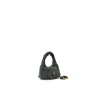Cuoieria Fiorentina | Borsa Hobo Piccola Chop In Pelle Scamosciata | Muschio
