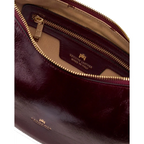 Cuoieria Fiorentina | Borsa Hobo Piccola Eva In Pelle Soft Vintage | Amarena