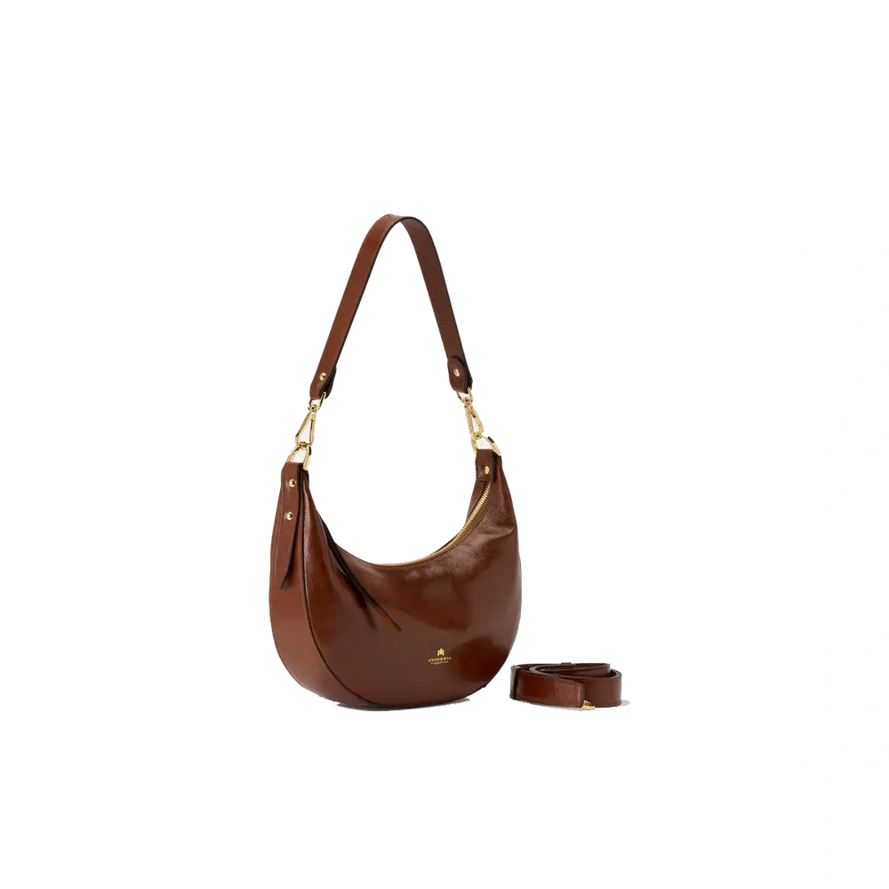 Cuoieria Fiorentina | Borsa Hobo Piccola Eva In Pelle Soft Vintage | Caramel