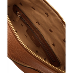 Cuoieria Fiorentina | Borsa a Spalla Velvet in Vera Pelle Bottalata | Caramel