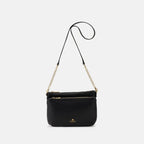 Cuoieria Fiorentina | Double Pouch Velvet in Pelle Bottalata | Nero
