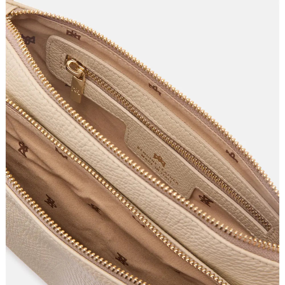 Cuoieria Fiorentina | Double Pouch Velvet in Pelle Bottalata | Prosecco