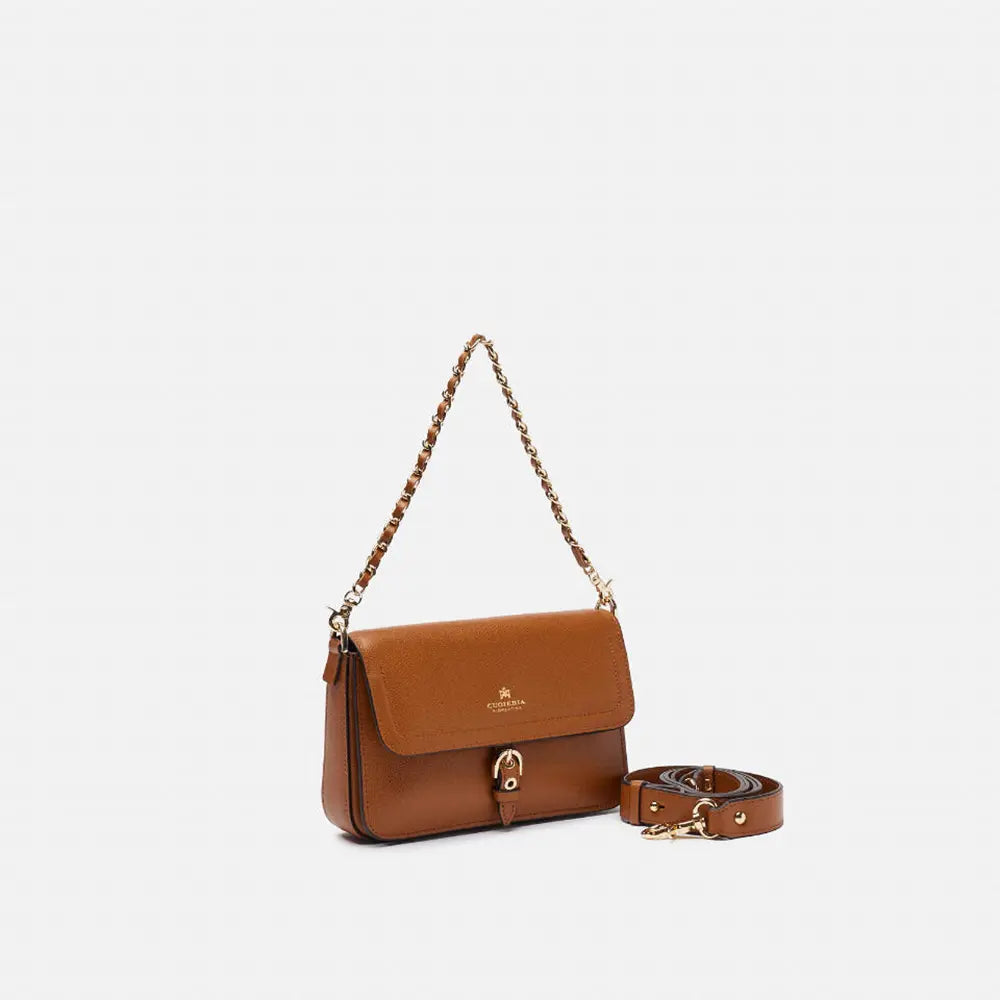 Cuoieria Fiorentina | Flap Bag Eva in Pelle Palmellato | Lion