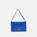 Cuoieria Fiorentina | Pochette Bella in Pelle Palmellato | Bluette