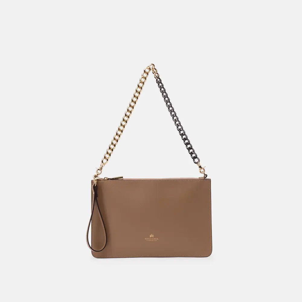 Cuoieria Fiorentina | Pochette Bella in Pelle Palmellato | Desert