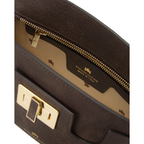 Cuoieria Fiorentina | Pochette Bella Soft Pouch In Nabuck | Cioccolato