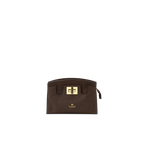 Cuoieria Fiorentina | Pochette Bella Soft Pouch In Nabuck | Cioccolato